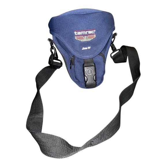Tamrac Zoom16 Camera Bag SLR Digital Pockets Shoulder Belt Loop 5516 Blue - Picture 14 of 14